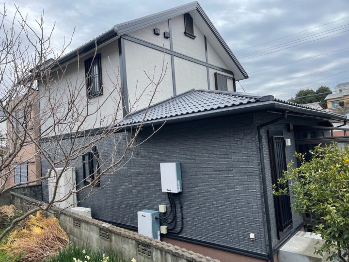 福岡県福岡市東区　H様邸　屋根塗装・外壁塗装工事