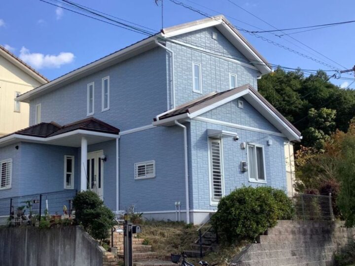 福岡県宗像市　H様邸　外壁塗装・屋根板金塗装工事
