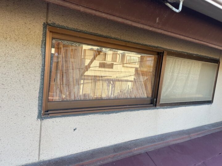 窓枠シーリング/完工