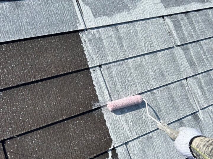屋根/下塗り