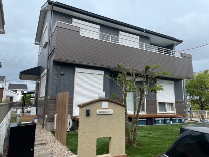 福岡県福岡市西区　M様邸　外壁塗装・屋根塗装工事